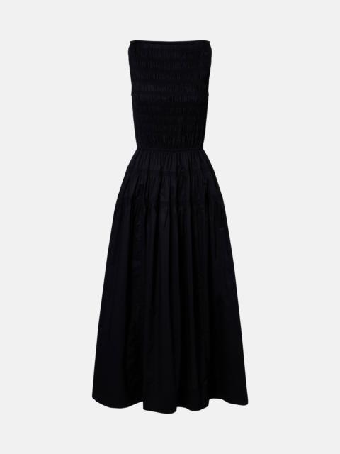 DÔEN Melie cotton poplin midi dress