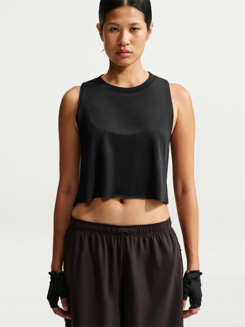 Nike NikeSKIMS Performance Cotton Blend Women's Cropped Tank Top