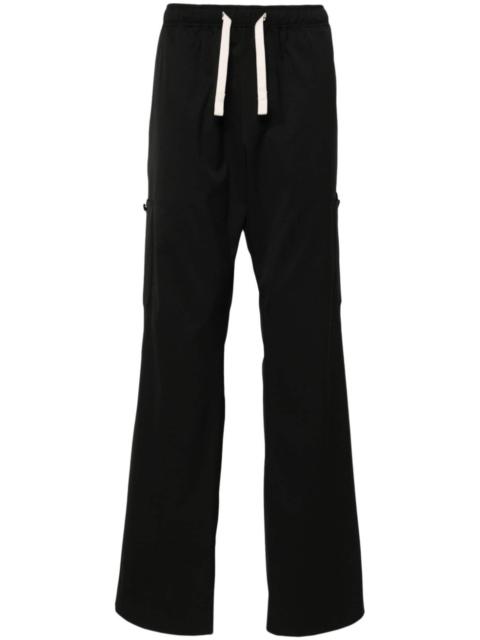 Palm Angels drawstring-waist wide-leg trousers