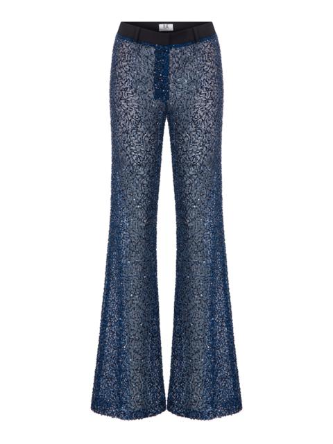 ILA Heidi Sequined Trousers navy