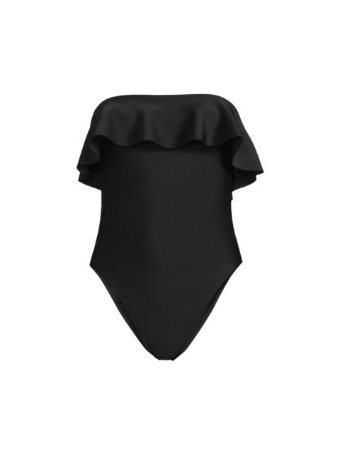 RAMY BROOK Women's Minna Ruffled One-Piece Swimsuit - Black