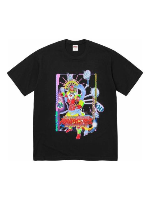 トップス Supreme Electromagnetic Tee Brown M Supreme Supreme Electromagnetic Tee 'Brown' | REVERSIBLE