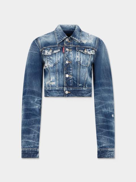 DSQUARED2 BRANDO CLASSIC DEAN JEAN JACKET