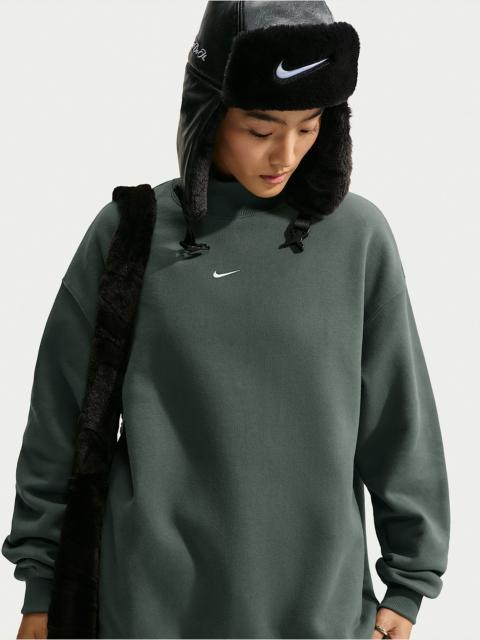 Nike Nike Studio Fleece Medium Weight Women's Oversized Mock-Neck Sweatshirt