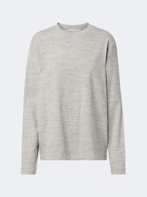 RÓHE Mouliné cotton jersey T-shirt