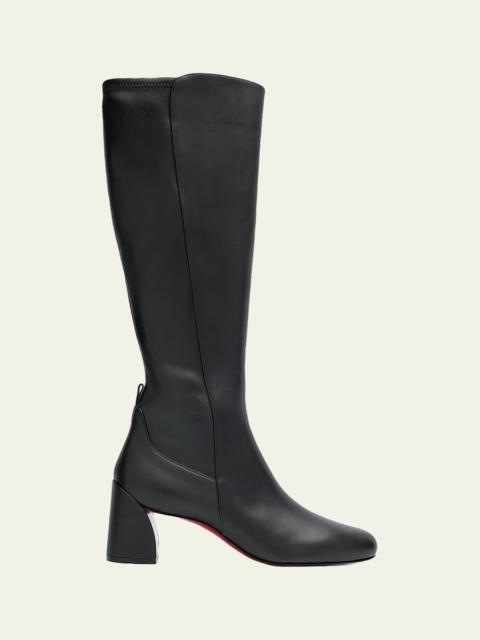 Christian Louboutin 55mm Jane Botta Leather Knee-High Boots