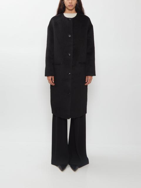 Loulou de Saison Orson Oval Shaped Alpaca Wool Coat