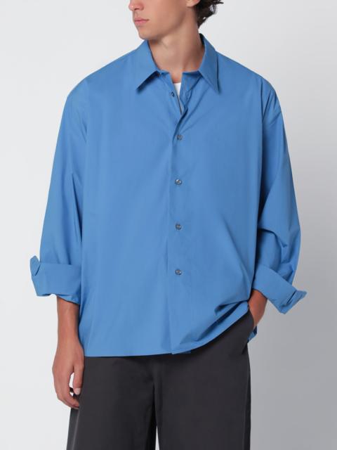Studio Nicholson Hal Uniform Blue Cotton Shirt