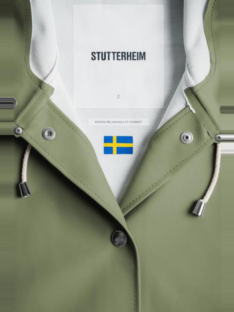 Stutterheim Mosebacke Raincoat Desert Green