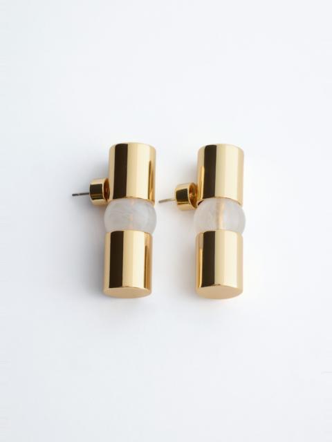 & Other Stories Bar Stud Earrings