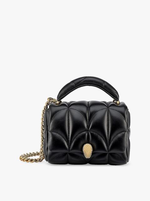 BVLGARI Serpenti Sugarloaf small leather shoulder bag