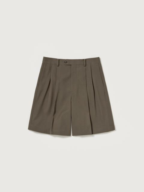 AURALEE LIGHT WOOL MAX GABARDINE SHORTS