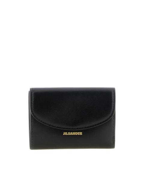 Jil Sander Cannolo mini tri-fold wallet