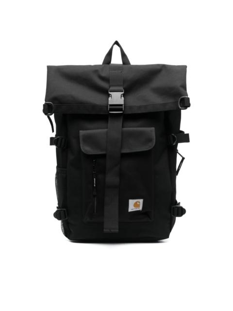 Philis logo-patch backpack