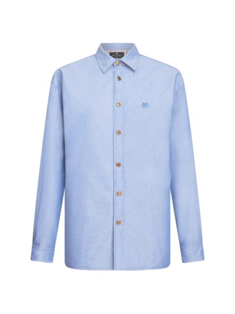 Etro padded cotton shirt jacket