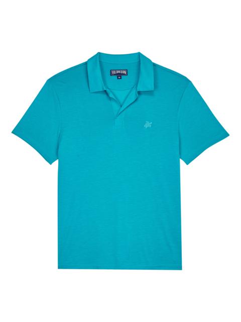 Vilebrequin Men Tencel Polo Shirt Solid