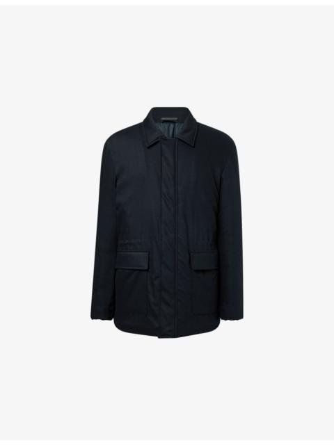 Sunspel Field Padded Wool-Blend Jacket