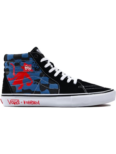 Vans Sk8-Hi Krooked By Natas For Ray Black Blue