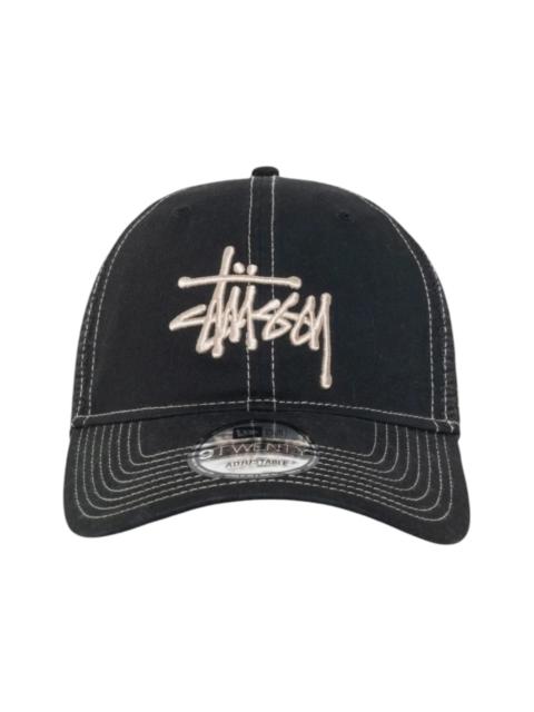 Stüssy Stussy New Era 9Twenty Washed Basic Trucker Night Black