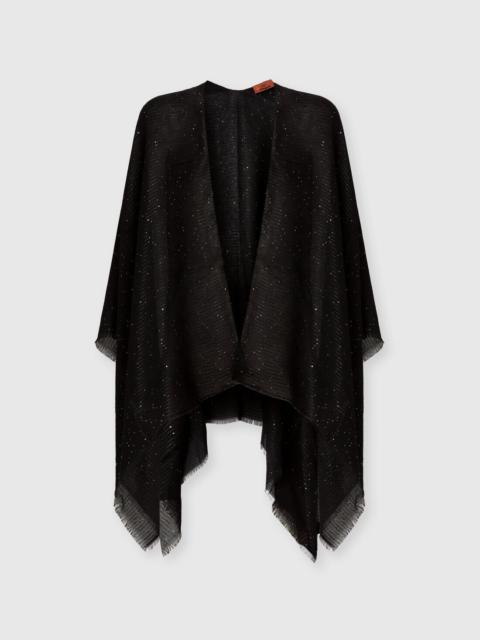 Missoni Viscose blend cape with luminous details