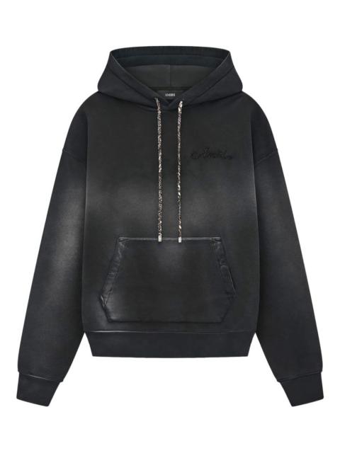 AMIRI embroidered-logo hoodie