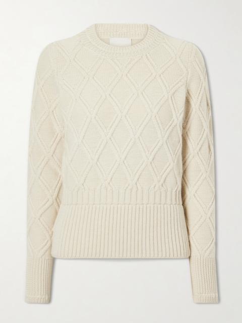 Isabel Marant Holly Knitted Alpaca And Wool-blend Sweatshirt