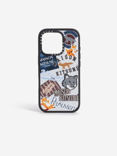 Maison Kitsuné STICKERS IPHONE CASE