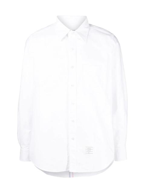 Straight Fit Button Down Shirt