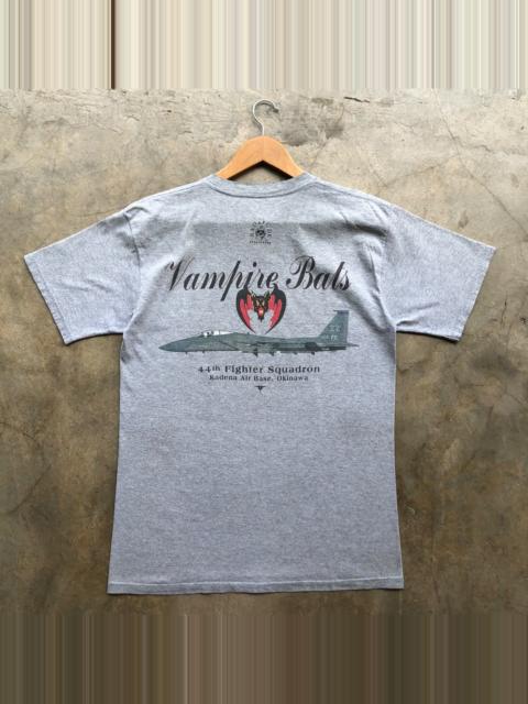 Other brands Bossi Sportswear - Vintage VAMPIRE BAT fighter squadron made in usa tshirt