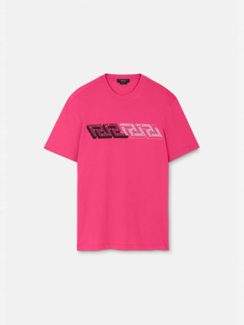 VERSACE La Greca Logo T-Shirt