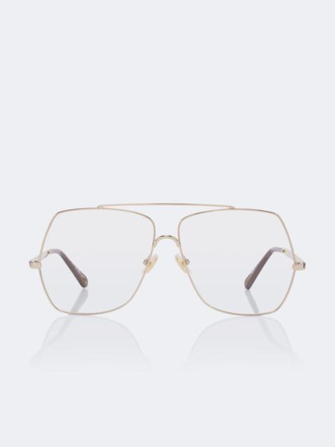 Chloé Aly navigator glasses
