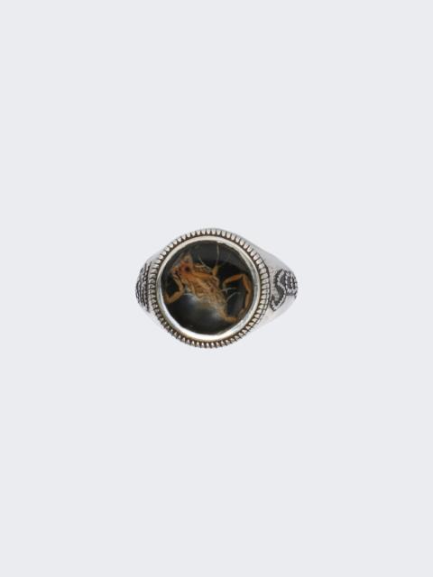 Scorpio Rising Ring Sterling Silver