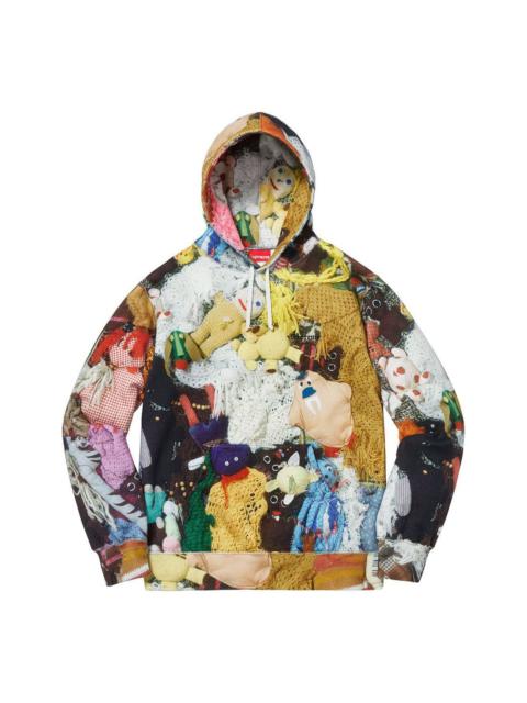 Supreme FW18 Mike Kelley More Love Hours Than Can Ever Be Repaid Hooded Sweatshirt Multicolor SUP-FW