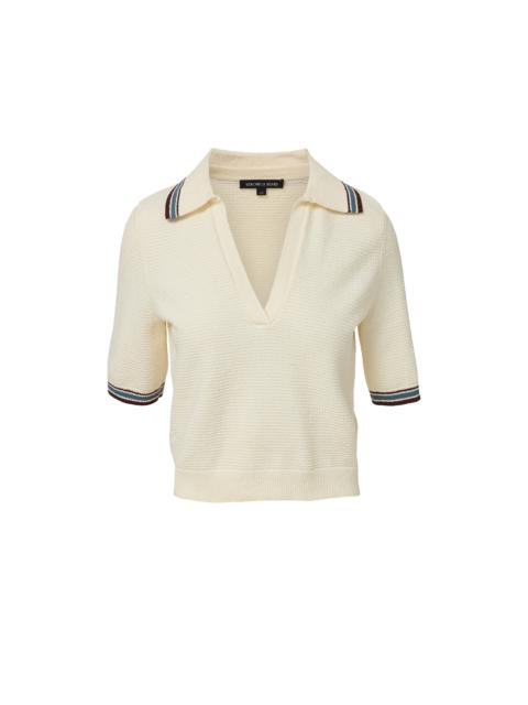 VERONICA BEARD QUINELLE KNIT POLO