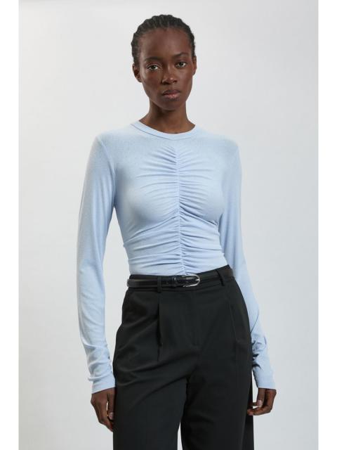 KAREN MILLEN Crepe Jersey Ruche Front Top