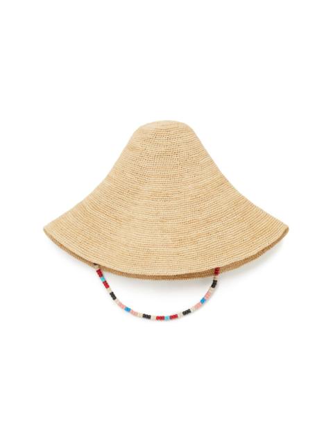 Alanui Sunny raffia hat