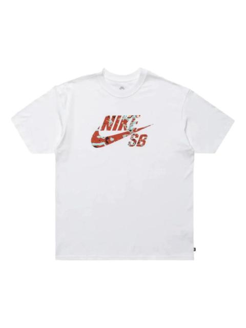 Nike SB Skate T-Shirt 'White' FJ1148-100
