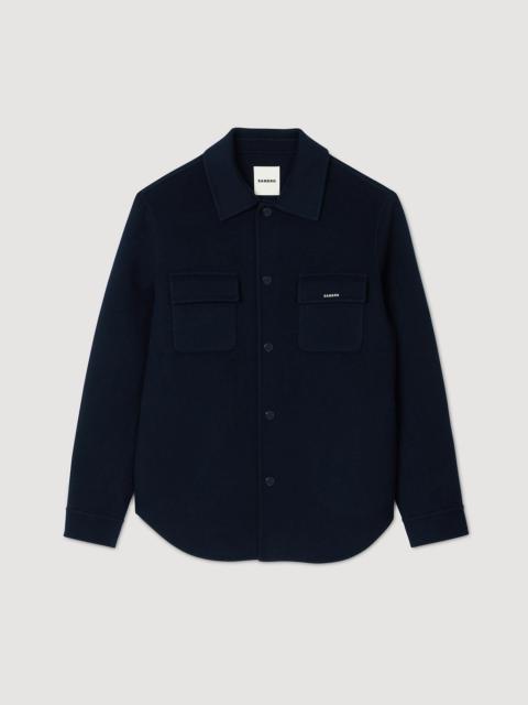 Sandro DOUBLE-FACED OVERSHIRT