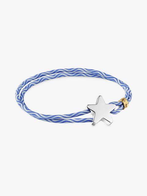 TOUS Blue elastic Bracelet with silver star Sweet Dolls