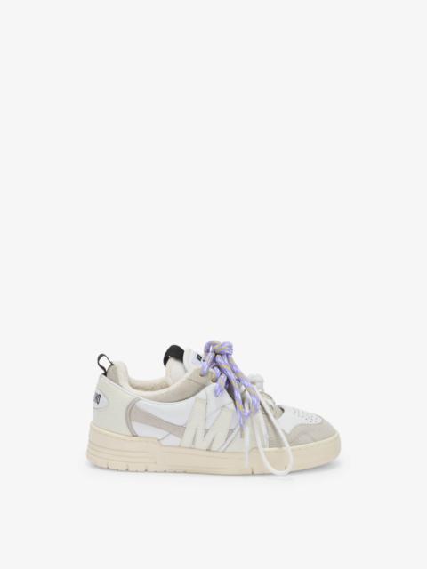 Moschino CALFSKIN AND SUEDE SNEAKERS