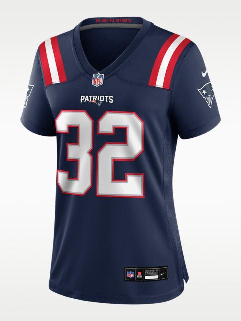 Nike TreVeyon Henderson New England Patriots Women's Nike NFL Game Jersey