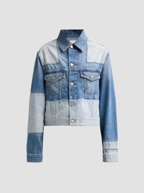 Stella McCartney Women's Patchwork Denim Jacket - Two Tone Denim