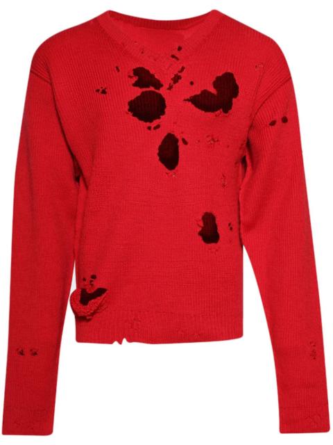 VETEMENTS Destroyed jumper
