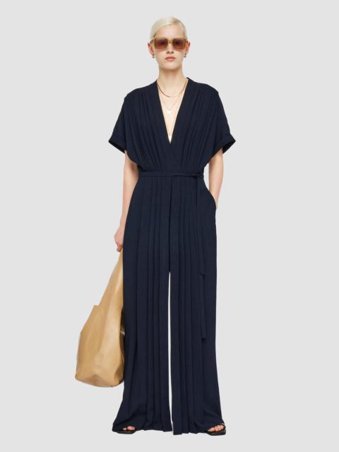 JOSEPH Sofia Airy Plissé Jumpsuit