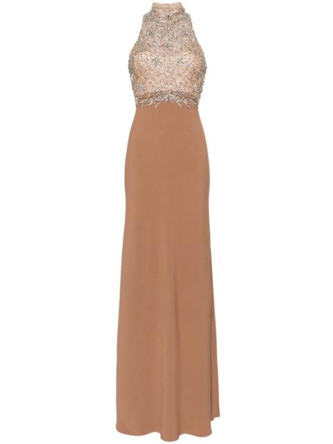 JENNY PACKHAM Orion crystal-embellished gown