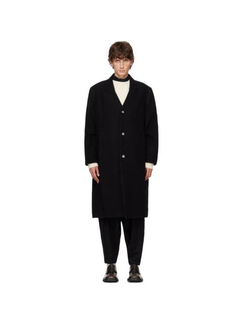 ADER error Black Pleated Coat
