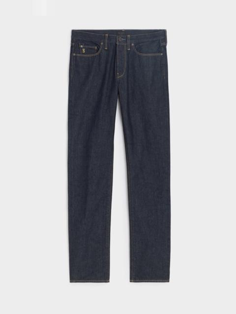 TODD SNYDER Slim Fit Jean in Indigo Rinse
