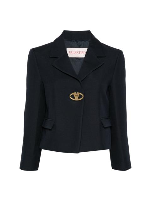 Valentino VLogo Signature cropped blazer