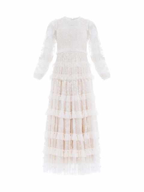 Needle & Thread Blossom Lace Ankle Gown