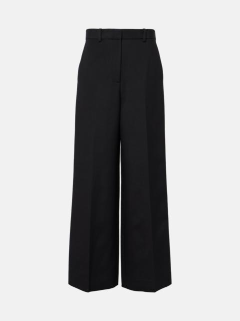 Bacall low-rise wide-leg pants